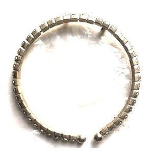 Fake diamond bracelet